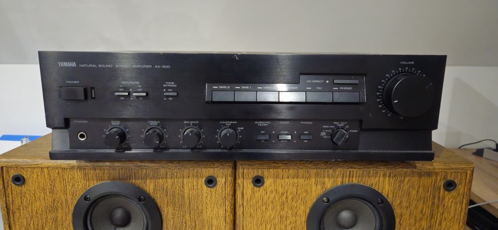 Wzmacniasz yamaha AX 500 + Kolumny