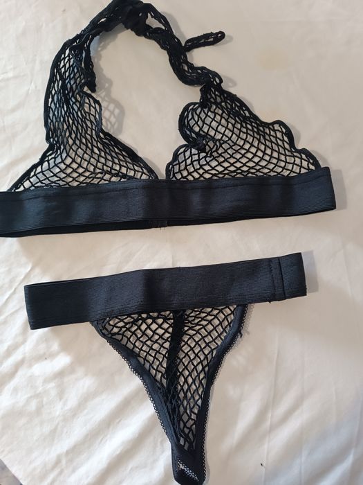 Conjunto Tanga e Soutien. Tamanho S/ M