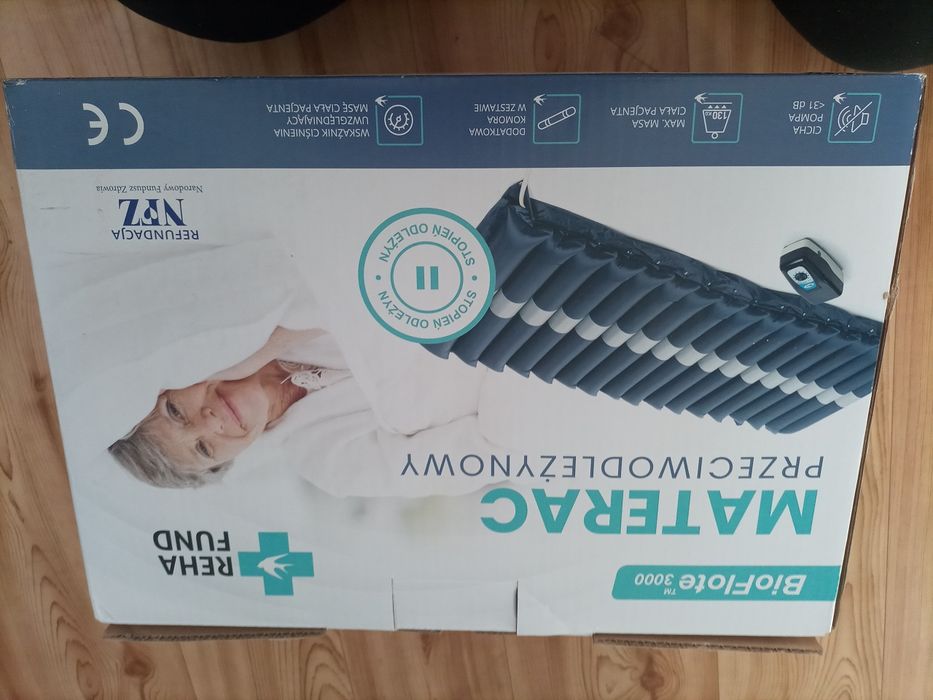 Materac przeciwodleżynowy