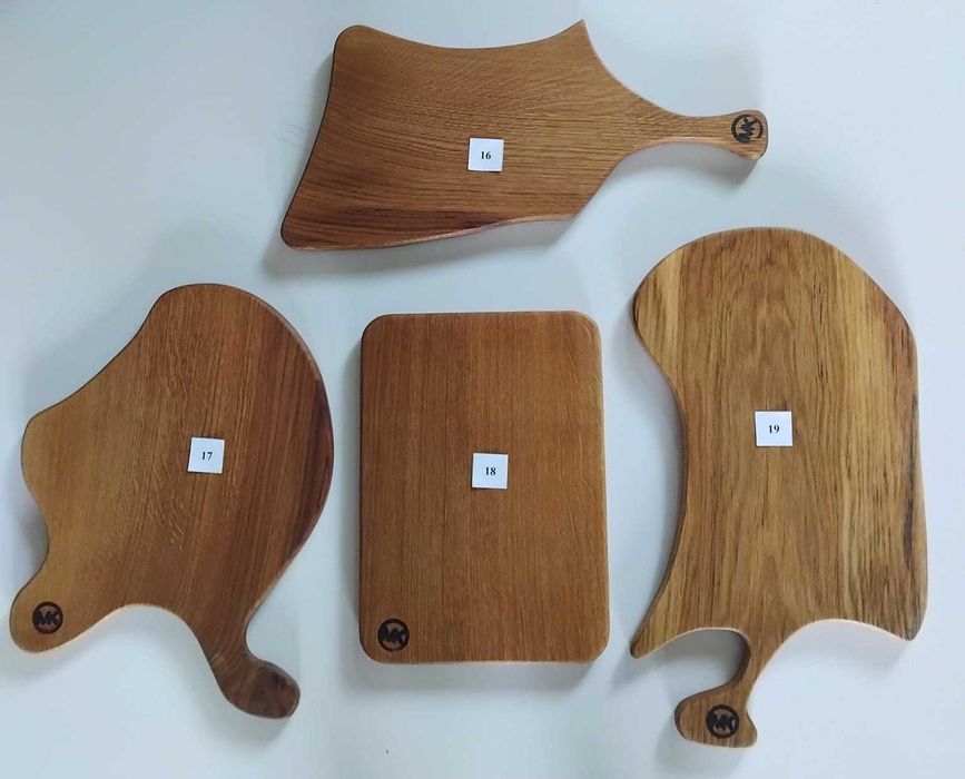 Dębowe deski do krojenia