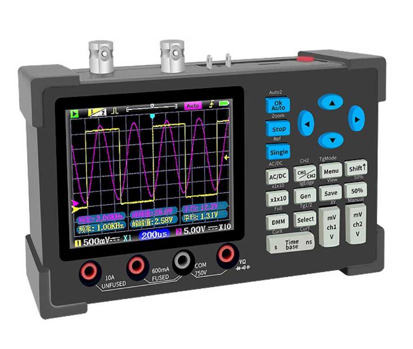 DSO3D12 Oscyloskop cyfrowy 3w1, 2CH, 120 MHz, 250 MSa/s – nowy