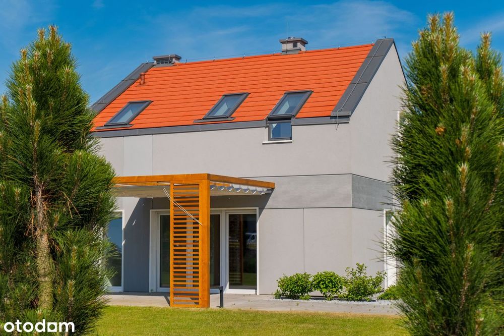 Nowy dom 105 m2| park dla mieszkańców, światłowód