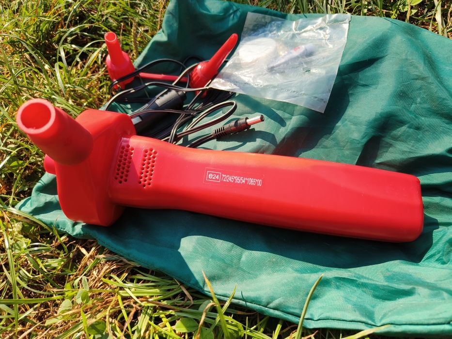 Duży Ponton Atlantic 280 Wiosła Aluminiowe Pompka Samochodowa Zasilacz