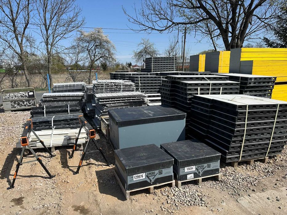 System szalunkowy PERI DUO 308m2 ścienny/stropowy, kompletny zestaw z osprzętem