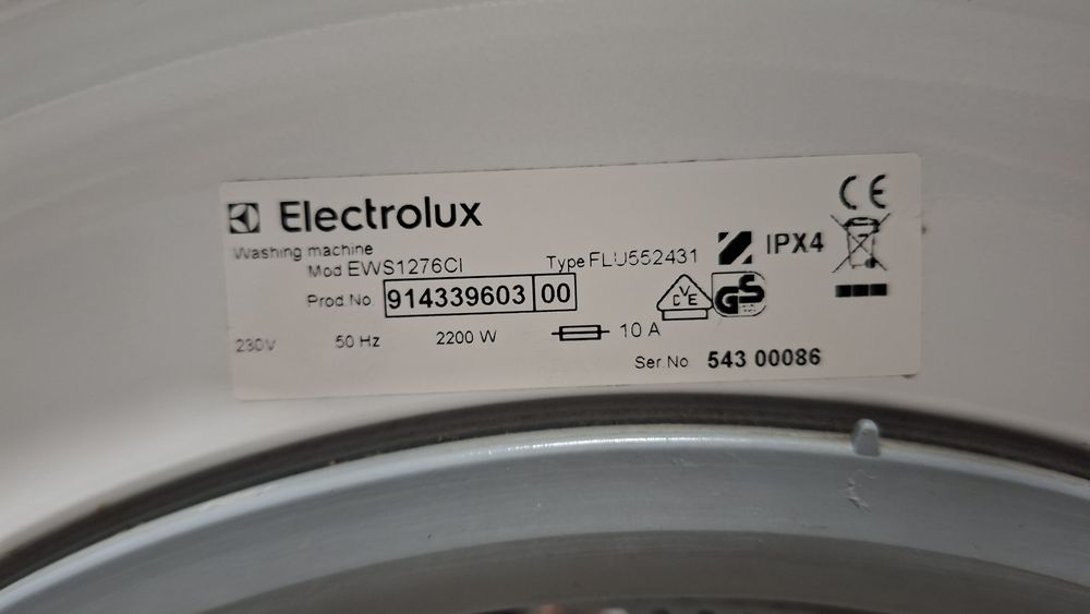 Pralka Electrolux 47cm