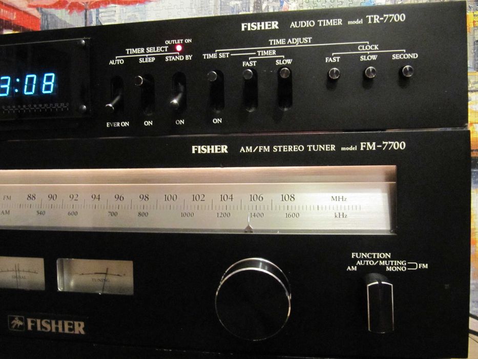 БРЕНДОВАЯ Стереосистема FISHER 7700 HI-FI *Professional Class (Japan)