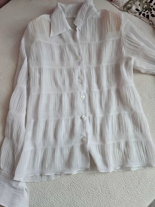 Elegancka biała koszula roz 158