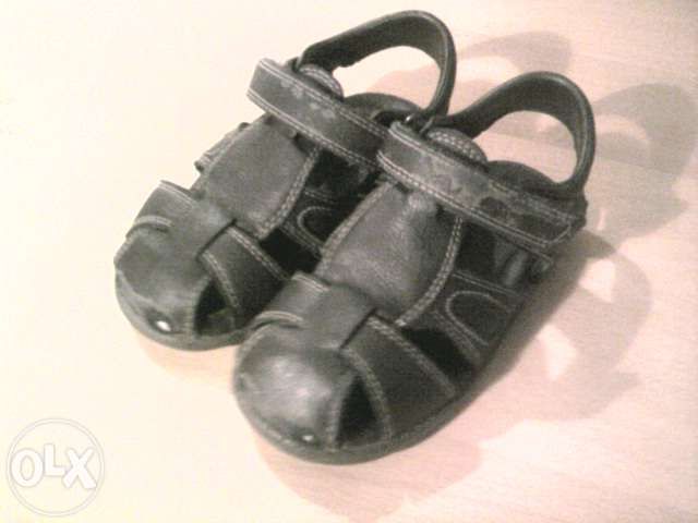Zippy Sandals, Brown Leather, Size 26