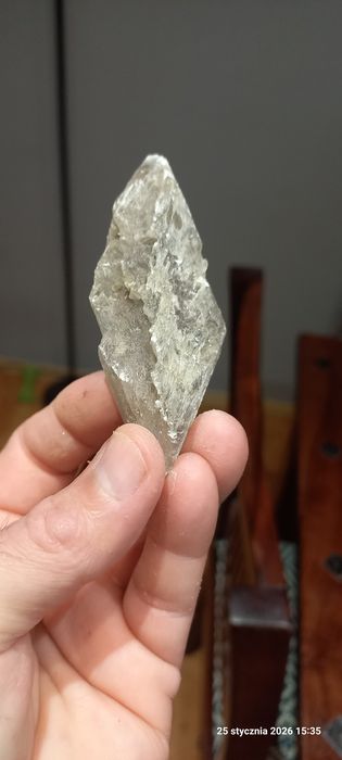 Minerały gips kryształ