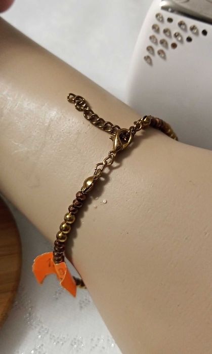 Bransoletka Metaliczna Przeplatana.