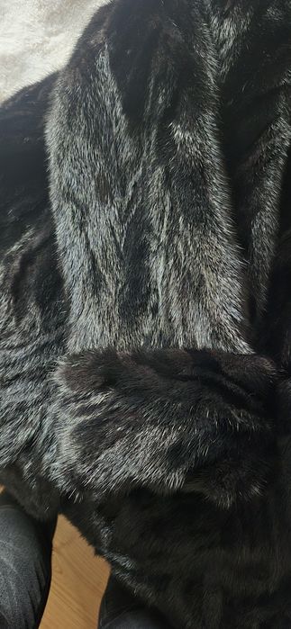 Futro norki naturalne