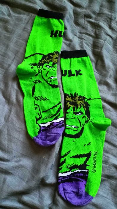 Skarpetki Marvel HULK rozmiar 35-39 nowe