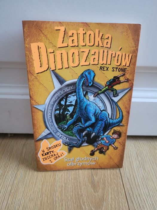 Zatoka dinozaurów rex stone tom 17 szał głodnych olbrzymów