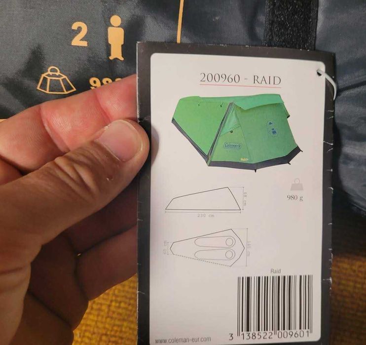 Coleman RAID namiot dla bikera