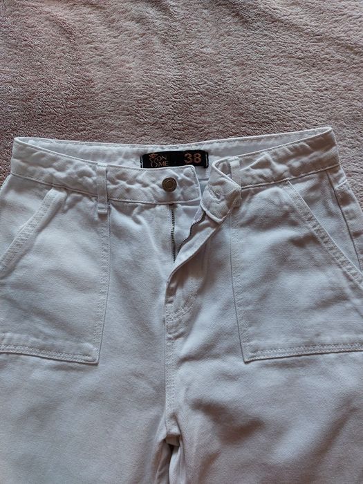 Білі джинси карго