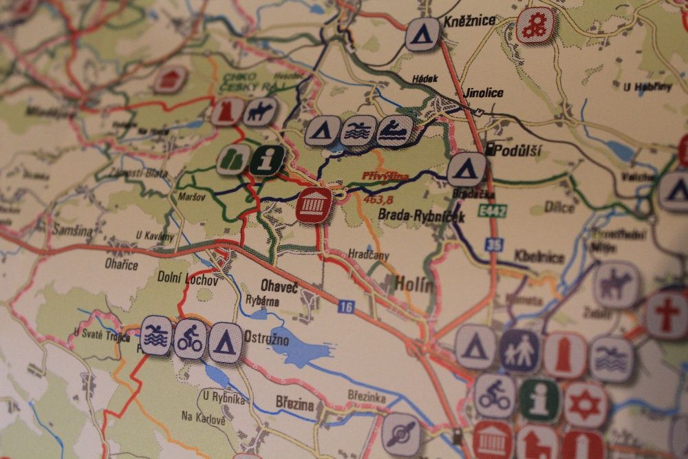 Czeski raj-mapa-trasy rowerowe- 115