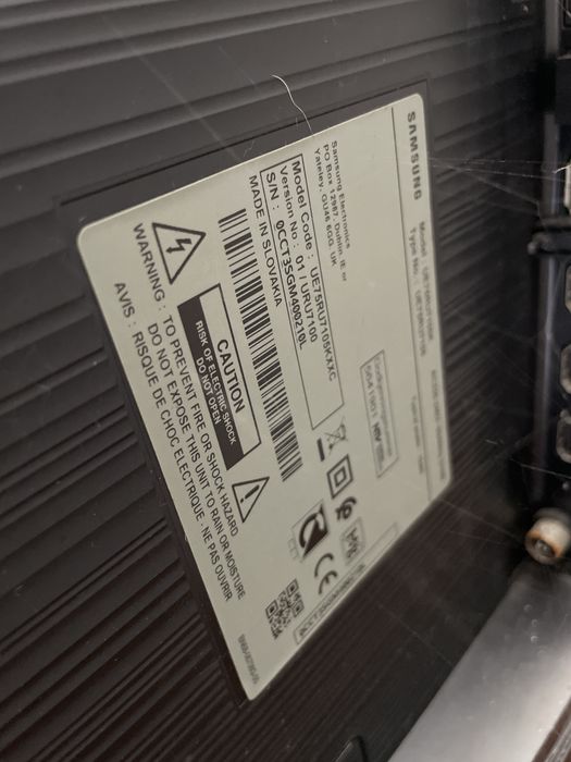 TV Samsung 75 p peças