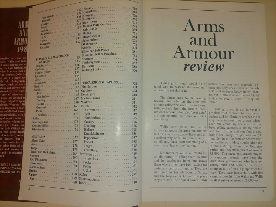 Arms Armour Lyle review 1981