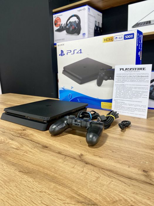 Sony PlayStation 4 Slim 500 GB з гарантією 12 місяців