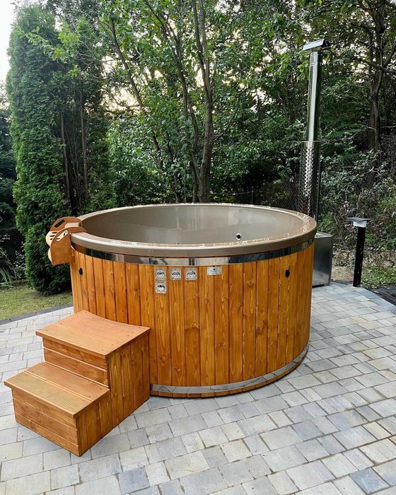 Balia ogrodowa sauna jacuzzi