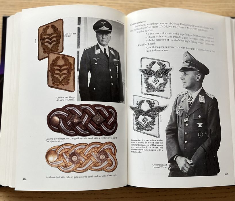 Ksiażka Die Luftwaffe: Uniforms & Traditions