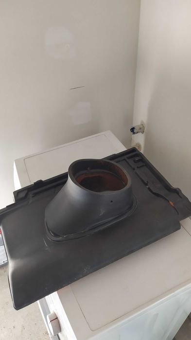 Nowy kominek antenowy dachówka braas rubin 9v antracyt