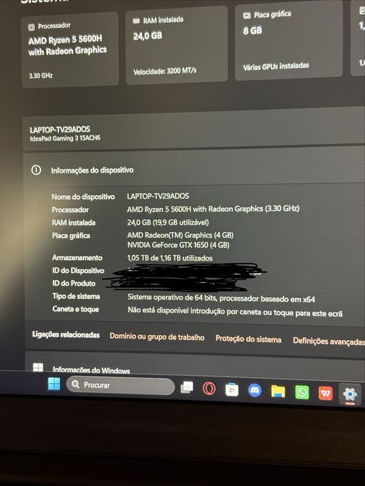 Lenovo IdeaPad Gaming 3 15ACH6