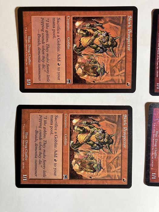 Mtg , Skirk Prospector playset