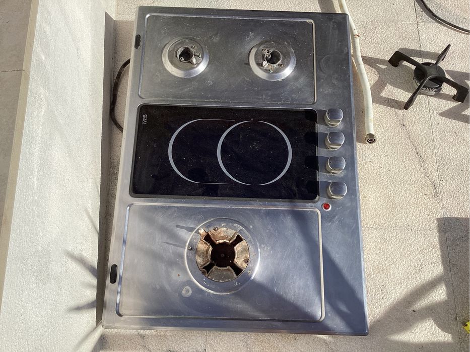 Placa Mista Whirlpool AKT 759/IX | Gás + Vitrocerâmica