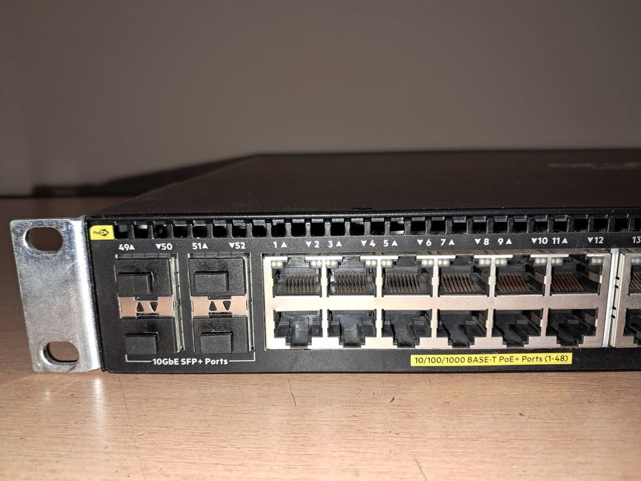 Комутатор HPE Aruba 2930F 48G-PoE+ 4x10G SFP+ L3 Switch JL256A