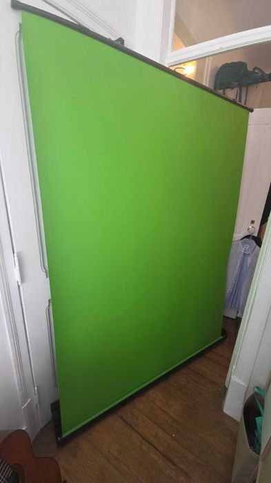 Greenscreen Streamplify SCREEN LIFT 150x200 — Rolo Retrátil, Como Novo