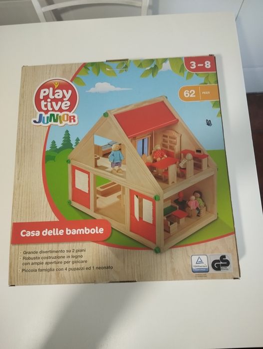 Casa de bonecas mais assessórios