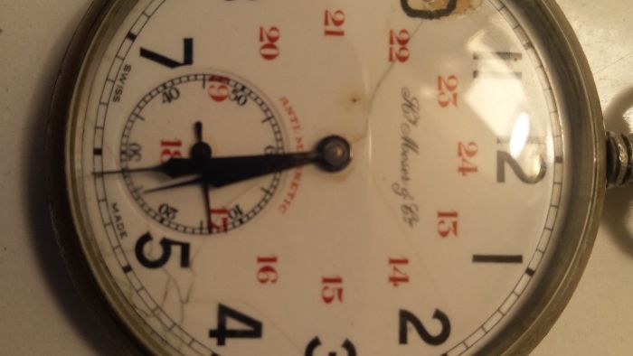 Zabytkowy zegarek "Hy Moser & Cie". Sprawny.