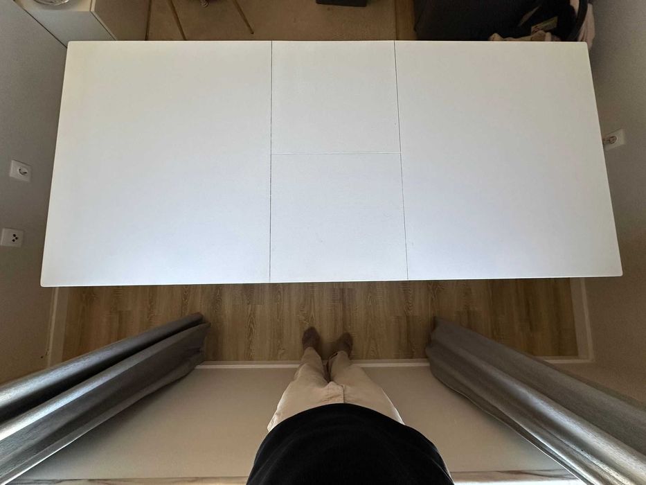 Mesa de refeição extensível