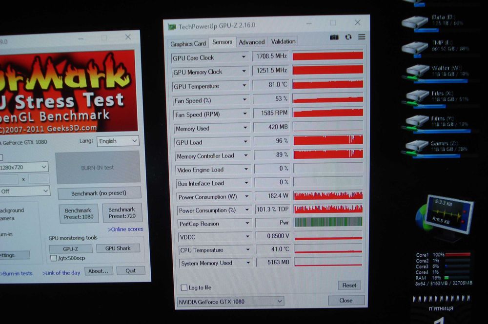 Відеокарта EVGA Nvidia GTX 1080 8G