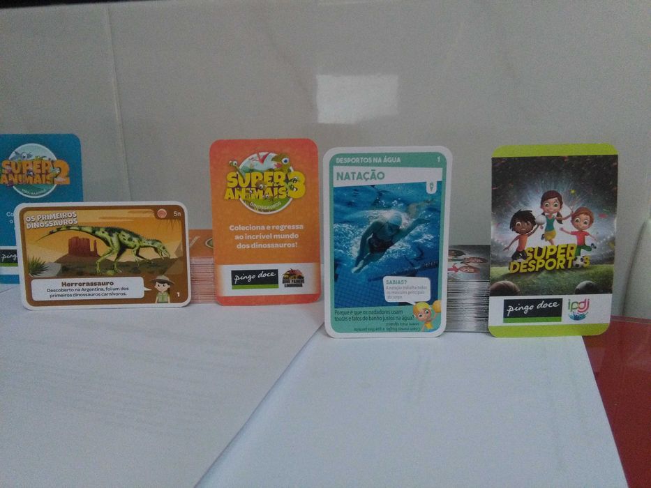 Pingo Doce Super Animals 1, 2 and 3 / Super Sports. (Packages of €4 and €5).64585338434178121