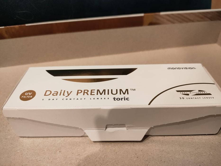 Soczewki jednodniowe (toric)