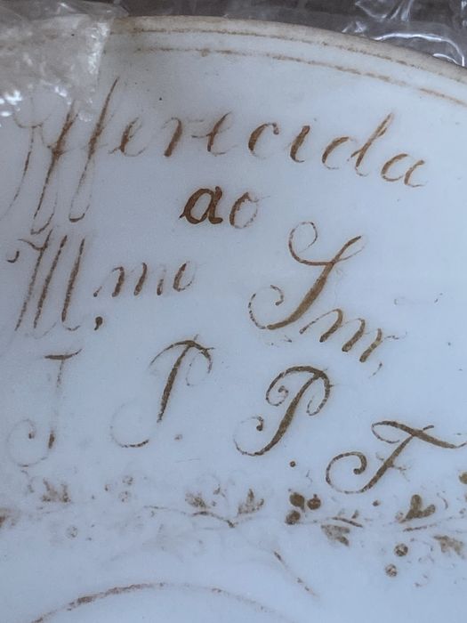 Chávena de café vista alegre 1 8 8 3