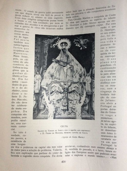 História de Portugal. Dirigida por Damião Peres 1928. Fascíc. 35