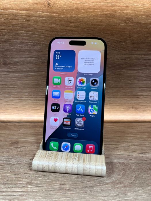 iPhone 15 128 Black !! АКБ: 100% !! №: 4596 !! СТАН ГАРНИЙ !! З США !! Айфон купити оригінал !!