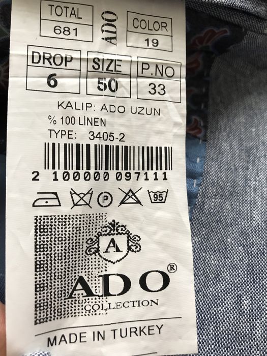 Чоловічий брючний костюм. Класичний костюм