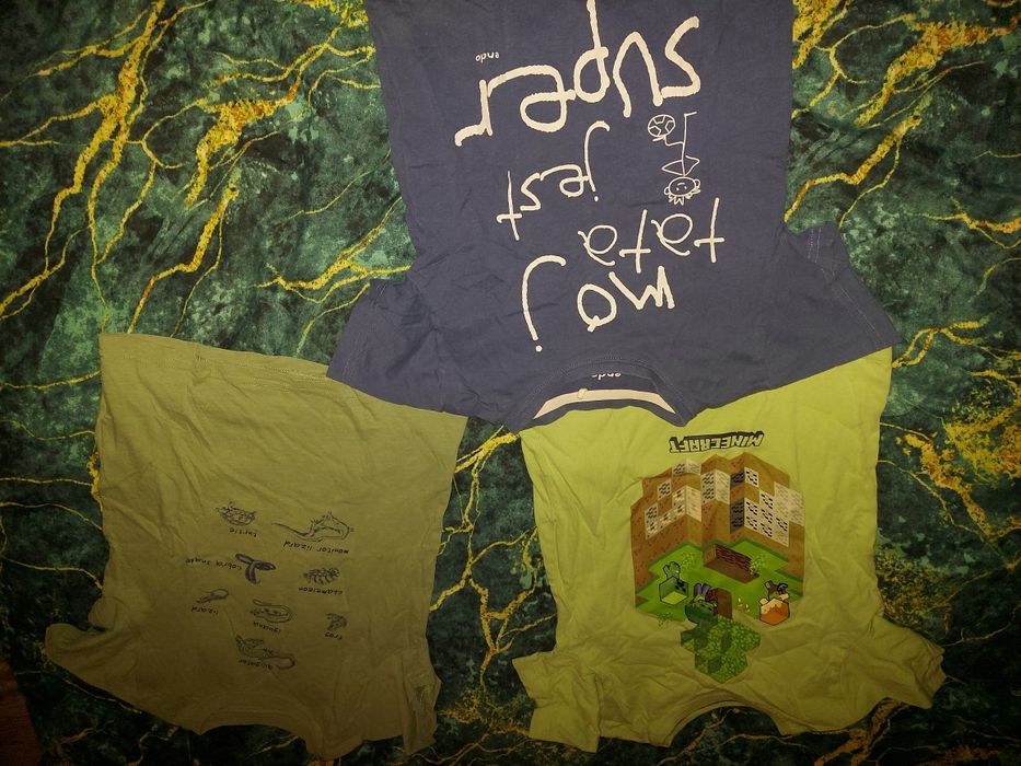 Tshirt 110/116 Minecraft
