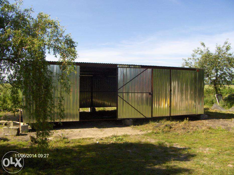 Garaż blaszany 4 x 6
