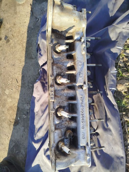 ГБЦ. Стартер.Колектора Нива2121