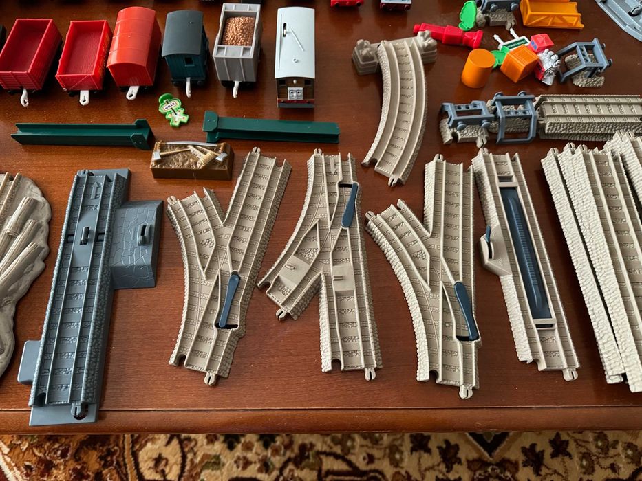 Tomek i przyjaciele zestawy kolejek, domki, bardzo dużo dodatków