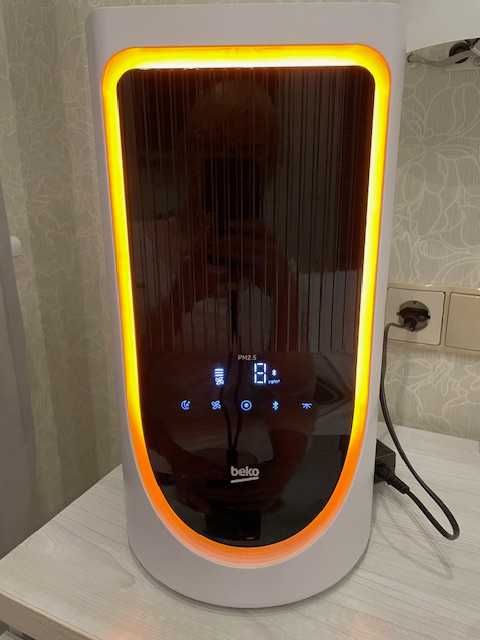 Очищувач повітря Beko ATP5500N бездротова зарядка для смартфонів