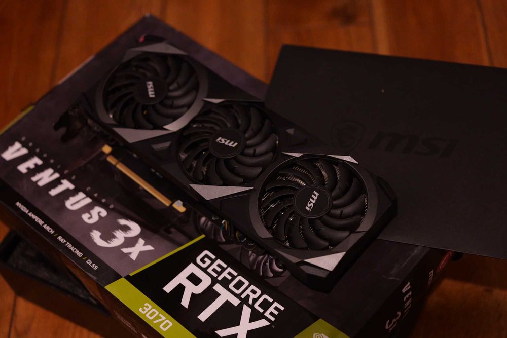 MSI VENTUS 3x RTX 3070 Warszawa