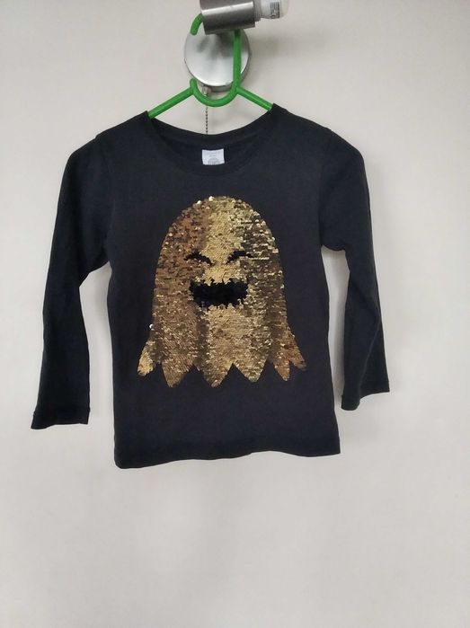 Bluzka dziecięca z cekinami r.110