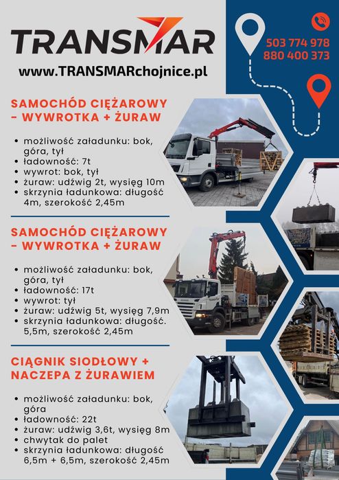 Usługi transportowe HDS