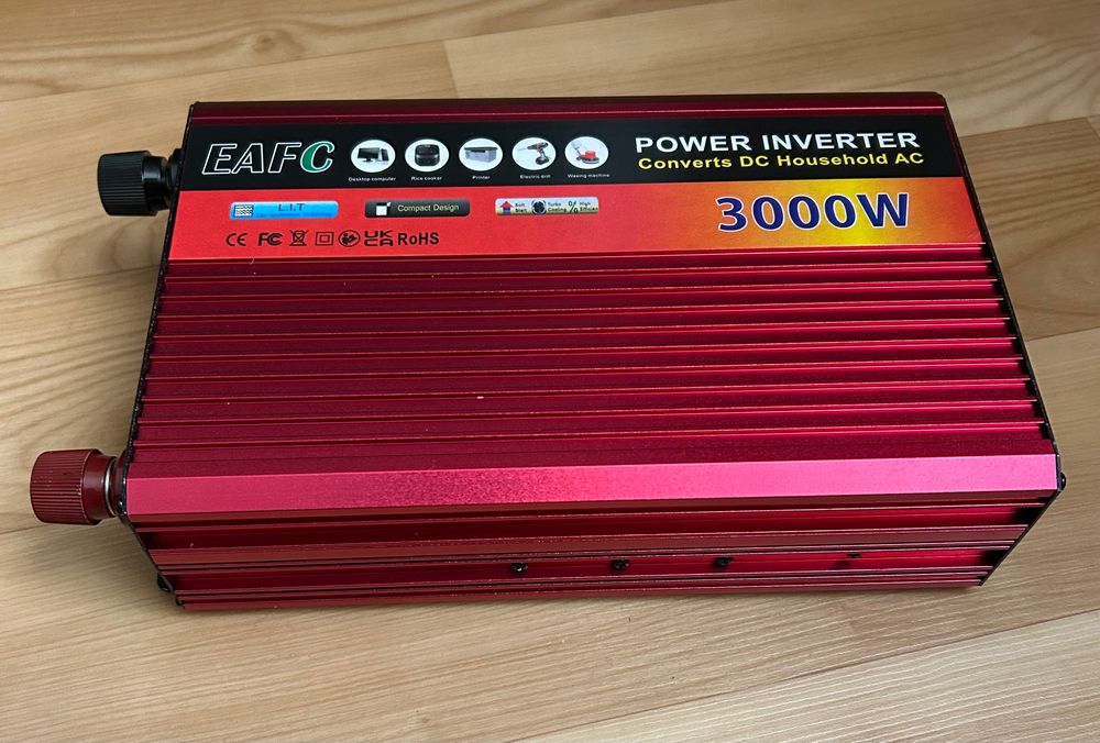 Інвертор “EAFC” 3000 W / 12 V